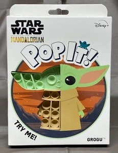 Star Wars The Mandalorian Pop It! Grogu Baby Yoda NEW Sensory Fidget Game - Picture 1 of 4