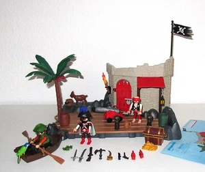 Playmobil PIRATES 6146 Piratenfestung SUPER SET Piraten Dock mit 3 Figuren OBA - Bild 1 von 13