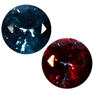 0.16 ct Round Shape (3 x 3 mm) Unheated / Untreated Color Change Alexandrite - Picture 1 of 3