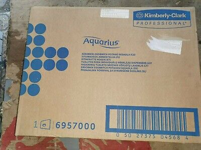 Kimberly Clark Aquarius Dispenser For Toilet Seat Covers-6957000 • 10£