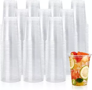 12 oz PET Plastic Cold Cups (98mm) - 1,000 CT - Picture 1 of 7