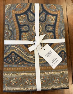 Williams Sonoma Paisley Tablecloth Navy 70" x 108" New w/tags - Picture 1 of 4