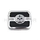 For Harley Gear Skull Brake Pedal Pad Small Softail Stock IN USA Chrome