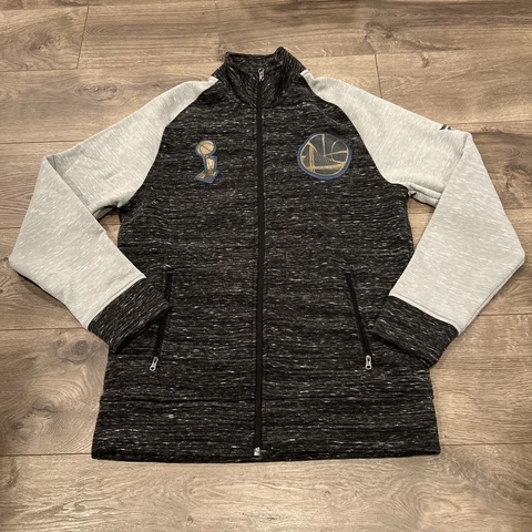 2018 Golden State Warriors 2018 NBA Champions fanatics track jacket medium Cover