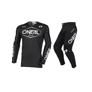 O'Neal Mayhem Hexx V.25 Gear Set / Jersey Pant Combo Black/White XL / 36 - Picture 1 of 5