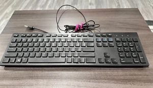 Dell Wired Computer Keyboard KB216 With MS116 Dell Optical Wired Mouse NEW - Zdjęcie 1 z 6