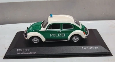 MINICHAMPS 1/43 - VW 1303 1972 POLIZEI   - 430055190 - Immagine 1 di 4