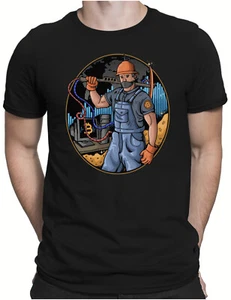 Crypto Miner | Herren Fun T-Shirt S bis 4XL | Bitcoin Ethereum XRP Kryptowährung - Picture 1 of 14