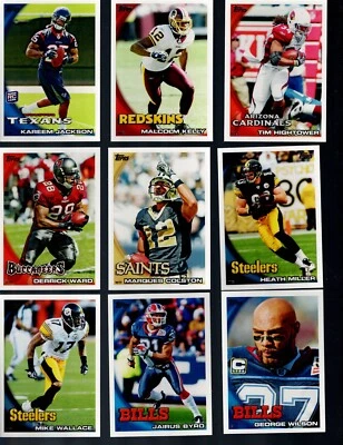 2010 TOPPS  FOOTBALL COMPLETE YOUR SET 1-250 BUY 2 GET 1 FREE! - Image 1 of 4