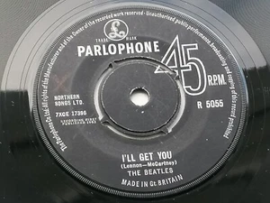 THE BEATLES 1963 SHE LOVES YOU - I'LL GET YOU   MISPRESSED SAME LABEL BOTH SIDES - Picture 1 of 8