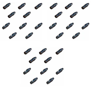 30 Neutrik 5 pin XLR DMX Cable Connectors - 15 Male - 15 Female - Picture 1 of 3
