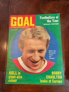 Goal Soccer Weekly Magazine: No 37, April 19, 1969 Denis Law Cover - Picture 1 of 1