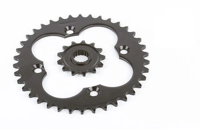 Honda TRX450R 2004-2014 13 dientes delantero y 38 dientes trasero piñón negro Foto 1 de 4