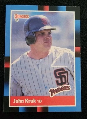 1988 Donruss - John Kruk #205 - Image 1 of 2