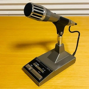 KENWOOD MC-60 TRIO Dynamiczny mikrofon biurkowy Szynka CB Radio Działające Testowane UŻYWANY - Zdjęcie 1 z 9
