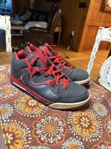 Nike Jordan Basketball Shoes Men's 11 Flight Tr'97 Mid Black Red White Sneaker - Picture 1 of 11