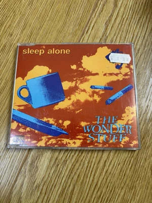 THE WONDER STUFF - Sleep Alone - CD Single 1991 3 Track Far Out Recordings - Image 1 of 4