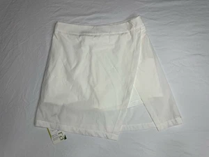 Halara White Skirt With Shorts New With Tags Size Medium Zip Up - Picture 1 of 7