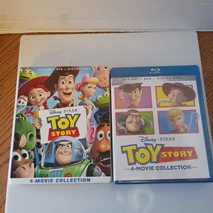 Toy Story:  4-Movie Collection 1 2 3 4 Blu-ray DVD Digital Code Slipcover Disney - Imagen 1 de 9