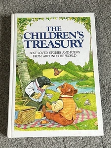 The Children’s Treasury Stories Poems Fairytales Goepfert 1987 Classic Fables - Picture 1 of 10