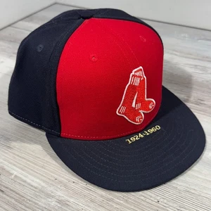 Boston Red Sox New Era 59Fifty MLB Timeline Collection Fitted Cap Hat Sz 8 - Picture 1 of 10