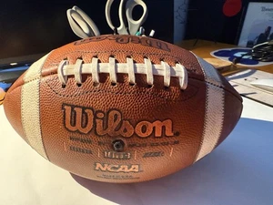 Wilson GST Full-Size Football Fully Game Prepped Mudded Conditioned Tacked - Bild 1 von 2