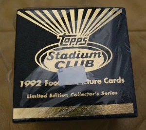 FÚTBOL 1992 TOPPS STADIUM CLUB EDICIÓN LIMITADA CAJA SELLADA TARJETAS COLECCIONABLES - Imagen 1 de 4