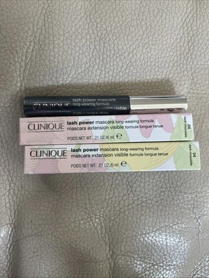 x2 Clinique Lash Power Mascara (04 Dark Chocolate) (6ml) Each - Image 1 of 4