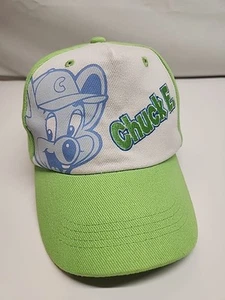 CHUCK E. CHEESE Green Hat w/ Embroidered Logo & Adjustable Strap Youth - Picture 1 of 10