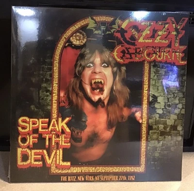 Ozzy Osbourne Speak Of The Devil 2 LP Colored Vinyl Sealed