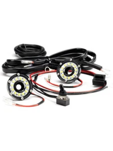 KC Hilites Cyclone V2 LED Universal Under Hood Lighting Kit System 5W Floo (355) - Picture 1 of 12