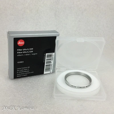Brand New Leica Silver Uva II E39 39mm filter for Leica Summicron-M 35 50 2.0 - Image 1 of 4