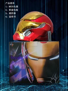 Iron Man Mk50 Friday Helmet 1/1 wearable Helmet Mask Cosplay LED Props US STOCK - Picture 1 of 6