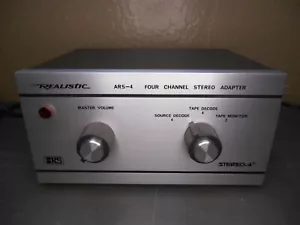 Adaptador de Altavoz Estéreo Realista Electro-Voice ARS4-4 Canales De Colección Antiguo Stock - Imagen 1 de 15