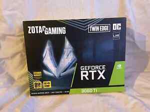 Nvidia Geforce RTX 3060TI ZOTAC twin edge OC LHR 8GB