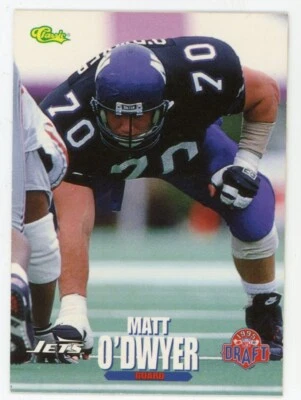 1995 Classic NFL Draft Matt O'Dwyer #65 Rookie RC - Image 1 of 2