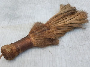 Antiker viktorianischer Besen 14" Schneebesen Besen handgefertigt Volkskunst primitiv - Bild 1 von 4