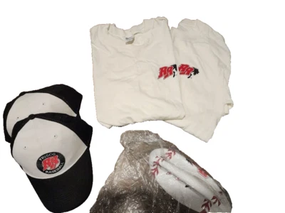 Frisco RoughRiders LOT 5 items 2 Hats 2 T-shirts 1 Football SGA Minor Leagues - Image 1 of 4