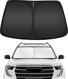 Front Windshield Sun Shade UV Blocker Reflector Foldable Fits 24-25 Acadia - Foto 1 di 7