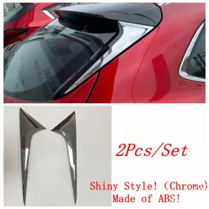 Alerones traseros puerta trasera ventana moldura para Mazda CX-30 2020-2024 cromo accesorios - Imagen 1 de 12