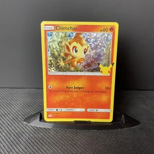 Chimchar 12/25 Holo 2021 Pokemon 25th Anniversary McDonalds Promo NM/M - Picture 1 of 6
