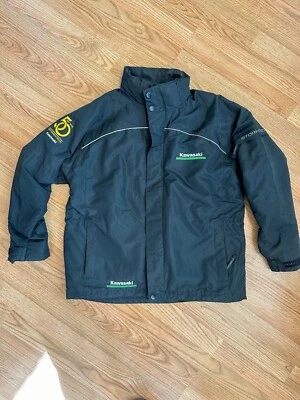 Kawasaki 50th Anniversary Men’s Black StormTech Jacket Size XS - Image 1 of 4