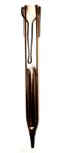 Lápiz mecánico corto clip de alambre de aspecto dorado cepillado SLENCIL/SLIMCIL - Imagen 1 de 13