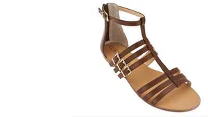 Sole Society Gladiator Sandals - Jemarie BROWN 8m new - Picture 1 of 1