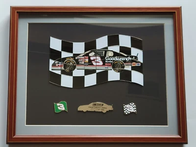 Dale Earnhardt NASCAR Framed Puzzle Pin Set Limited Edition #151 The Intimidator - Image 1 of 4