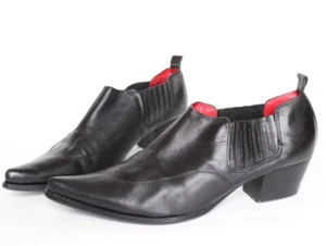 ROBERTO SANTI Botas Chelsea Años 60 - Mod Beatles Botines - 41 / UK 8 - Imagen 1 de 9