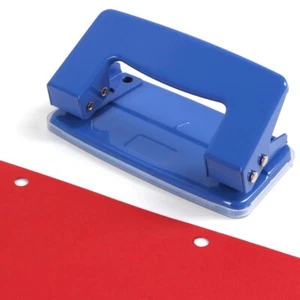 Hole Punch High Quality 2 Hole 9 Sheet Desk Paper Punch Perforator Cutter Double - Picture 1 of 5