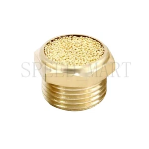 1pcs 3/4 NPT Sintered Bronze Brass Pneumatic Valve Sound Noise Muffler Silencer - Picture 1 of 4