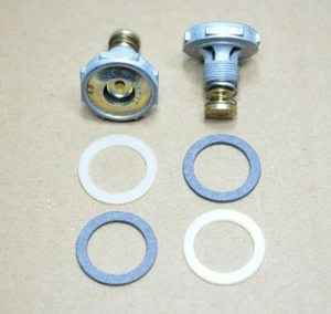 (Par) Válvula de alimentación de 3,5 de una sola etapa de alto flujo 4 puertas se adapta a: Holley Carb 4150 4500 - Imagen 1 de 2