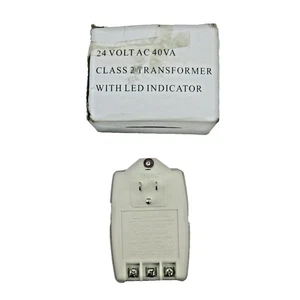 MG ELECTRONICS DELTA MGT-2440 AC 24V TRANSFORMER 40VA 50W PLUG IN ADAPTER - Picture 1 of 6